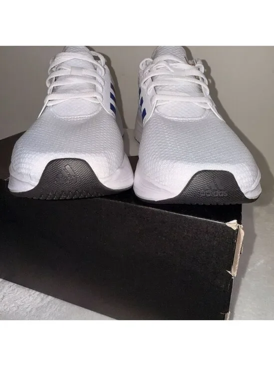 Adidas Galaxy 6 M Running Shoes White/Blue - Men’s 8.5 - New in Box - Picture 7 of 9